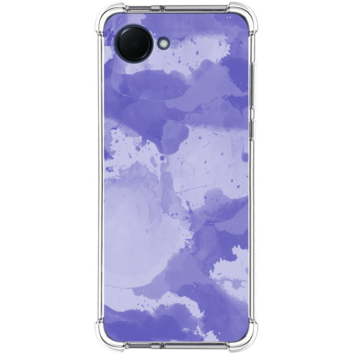Funda Silicona Antigolpes para Realme Narzo 50i Prime diseño Acuarela 01 Dibujos
