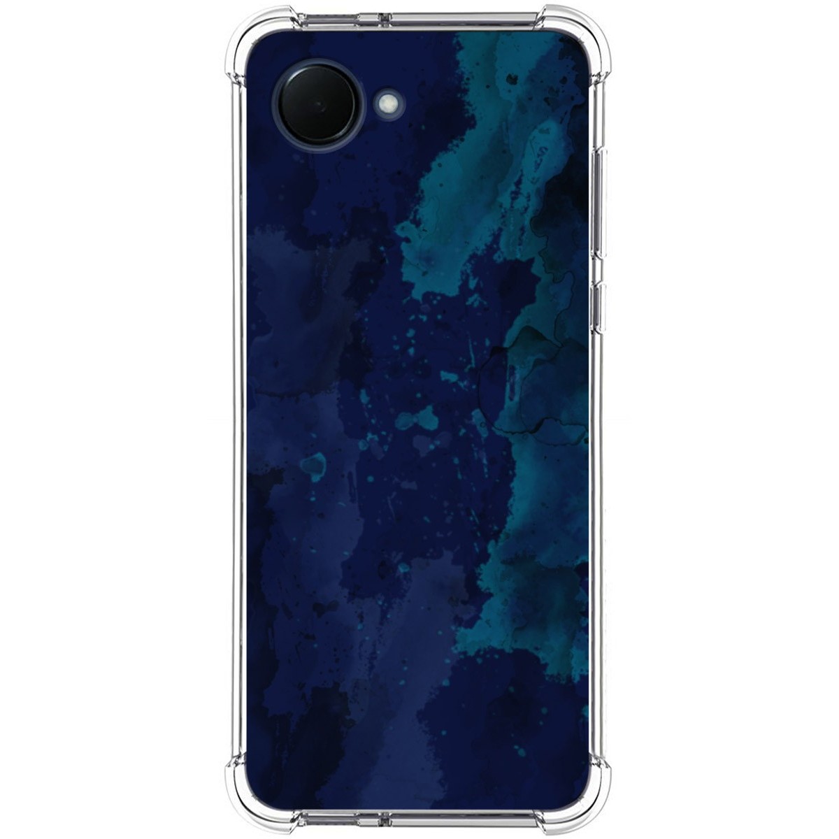 Funda Silicona Antigolpes para Realme Narzo 50i Prime diseño Acuarela 13 Dibujos
