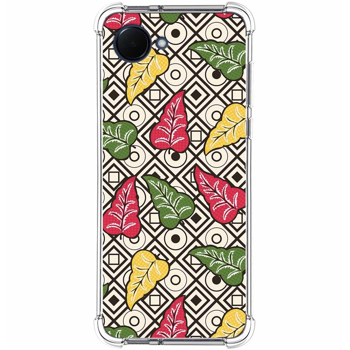 Funda Silicona Antigolpes para Realme Narzo 50i Prime diseño Flores 11 Dibujos