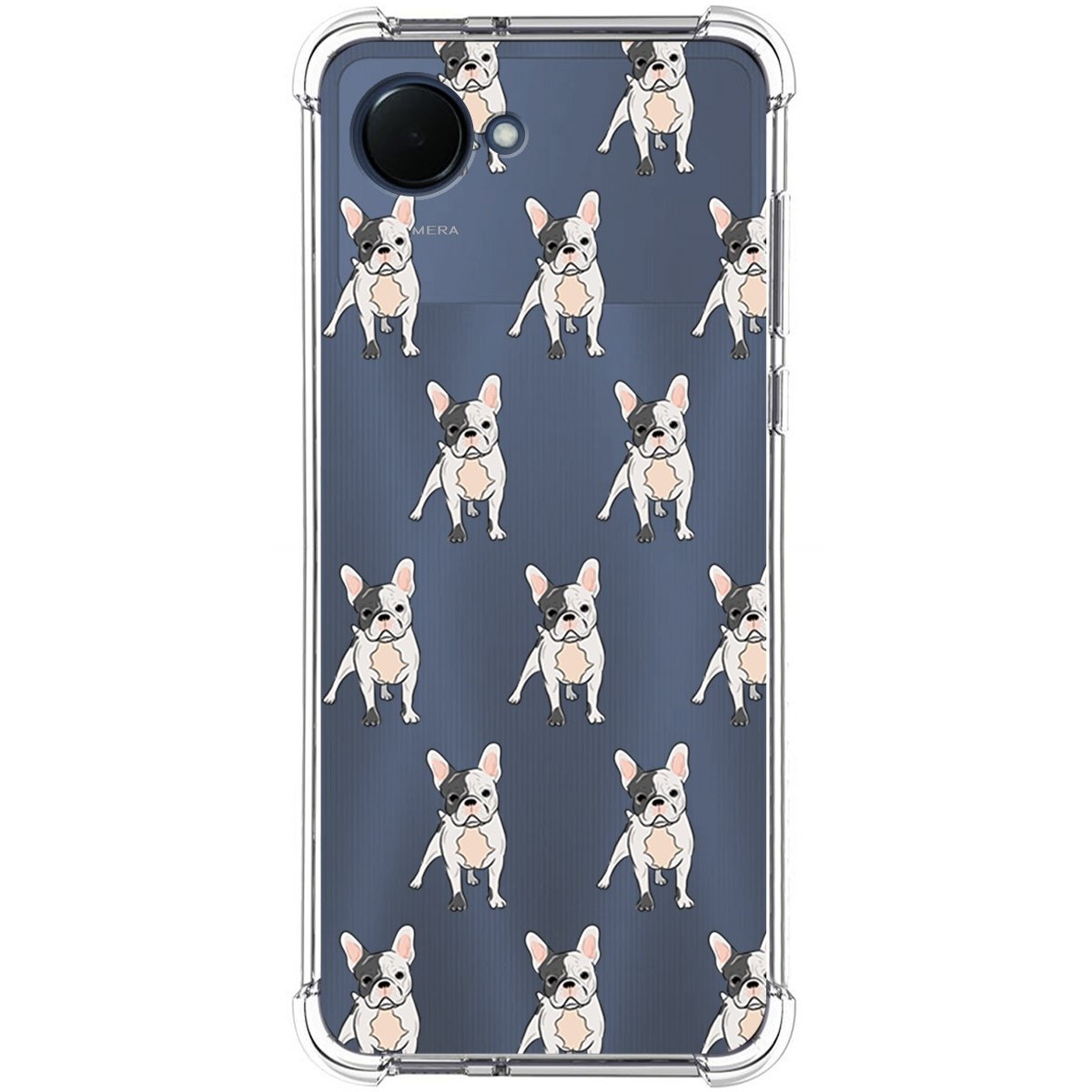 Funda Silicona Antigolpes para Realme Narzo 50i Prime diseño Perros 12 Dibujos