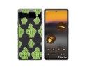 Funda Silicona Transparente para Google Pixel 6A diseño Cactus Dibujos
