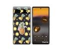 Funda Silicona Transparente para Google Pixel 6A diseño Piña Dibujos
