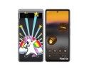 Funda Silicona Transparente para Google Pixel 6A diseño Unicornio Dibujos