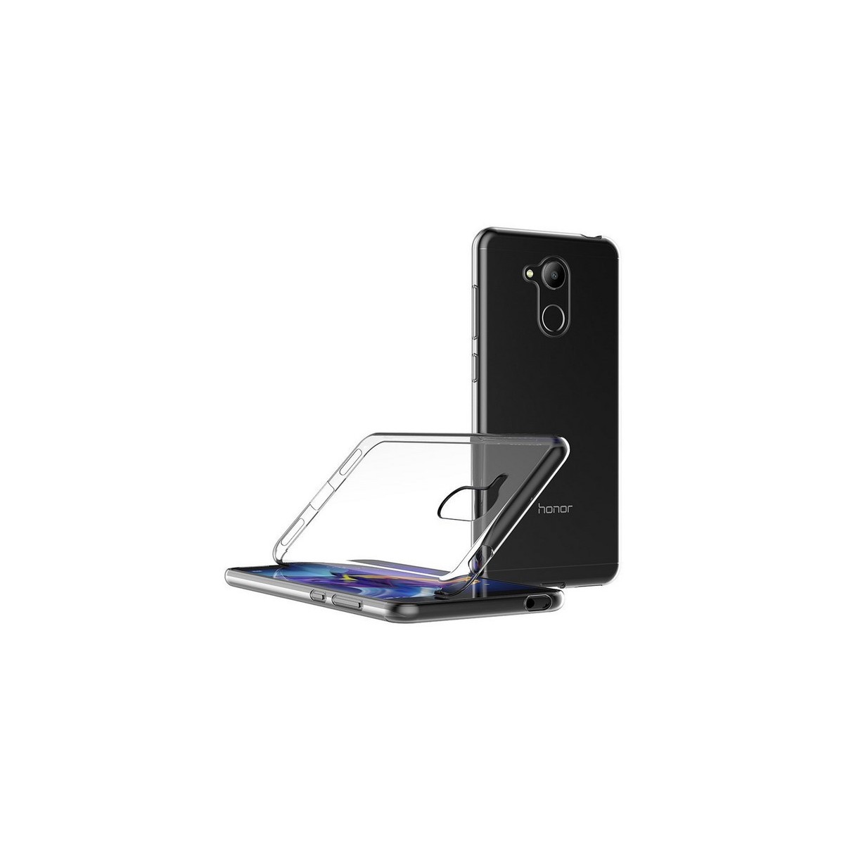 Funda Gel Tpu Fina Ultra-Thin 0,3mm Transparente para Huawei Honor 6C Pro