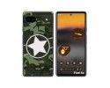 Funda Silicona para Google Pixel 6A diseño Camuflaje 01 Dibujos