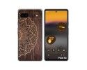 Funda Silicona para Google Pixel 6A diseño Madera 06 Dibujos
