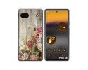 Funda Silicona para Google Pixel 6A diseño Madera 08 Dibujos