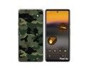 Funda Silicona para Google Pixel 6A diseño Camuflaje Dibujos