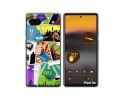 Funda Silicona para Google Pixel 6A diseño Comic Dibujos