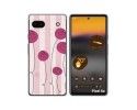 Funda Silicona para Google Pixel 6A diseño Flores Vintage Dibujos