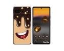 Funda Silicona para Google Pixel 6A diseño Helado Chocolate Dibujos