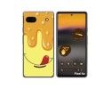 Funda Silicona para Google Pixel 6A diseño Helado Vainilla Dibujos
