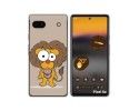 Funda Silicona para Google Pixel 6A diseño Leon Dibujos