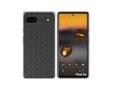 Funda Silicona para Google Pixel 6A diseño Metal Dibujos