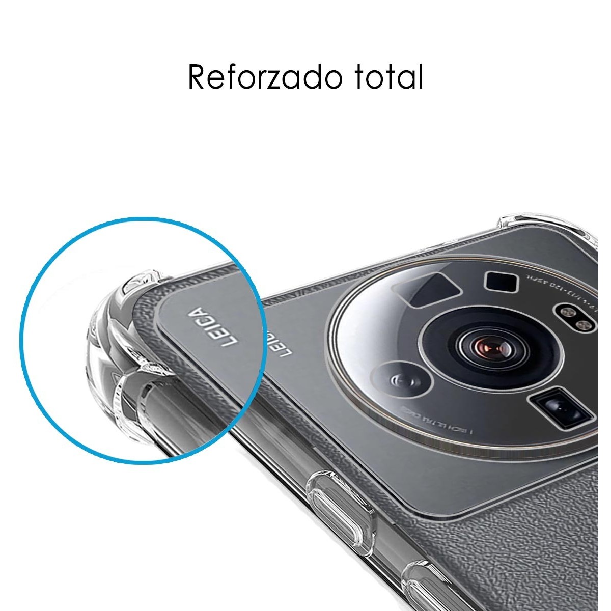 Funda Silicona Antigolpes Transparente para Xiaomi 12S Ultra