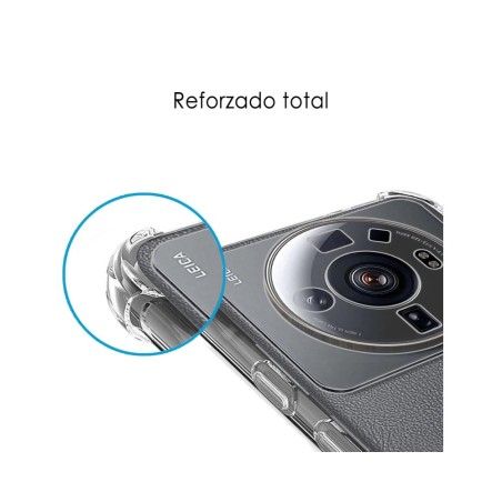 Funda Silicona Antigolpes Transparente para Xiaomi 12S Ultra