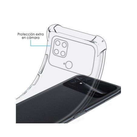 Funda Silicona Antigolpes Transparente para Xiaomi POCO C40