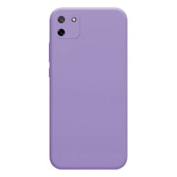 Funda Silicona Líquida Ultra Suave para Realme C11 color Morada 2
