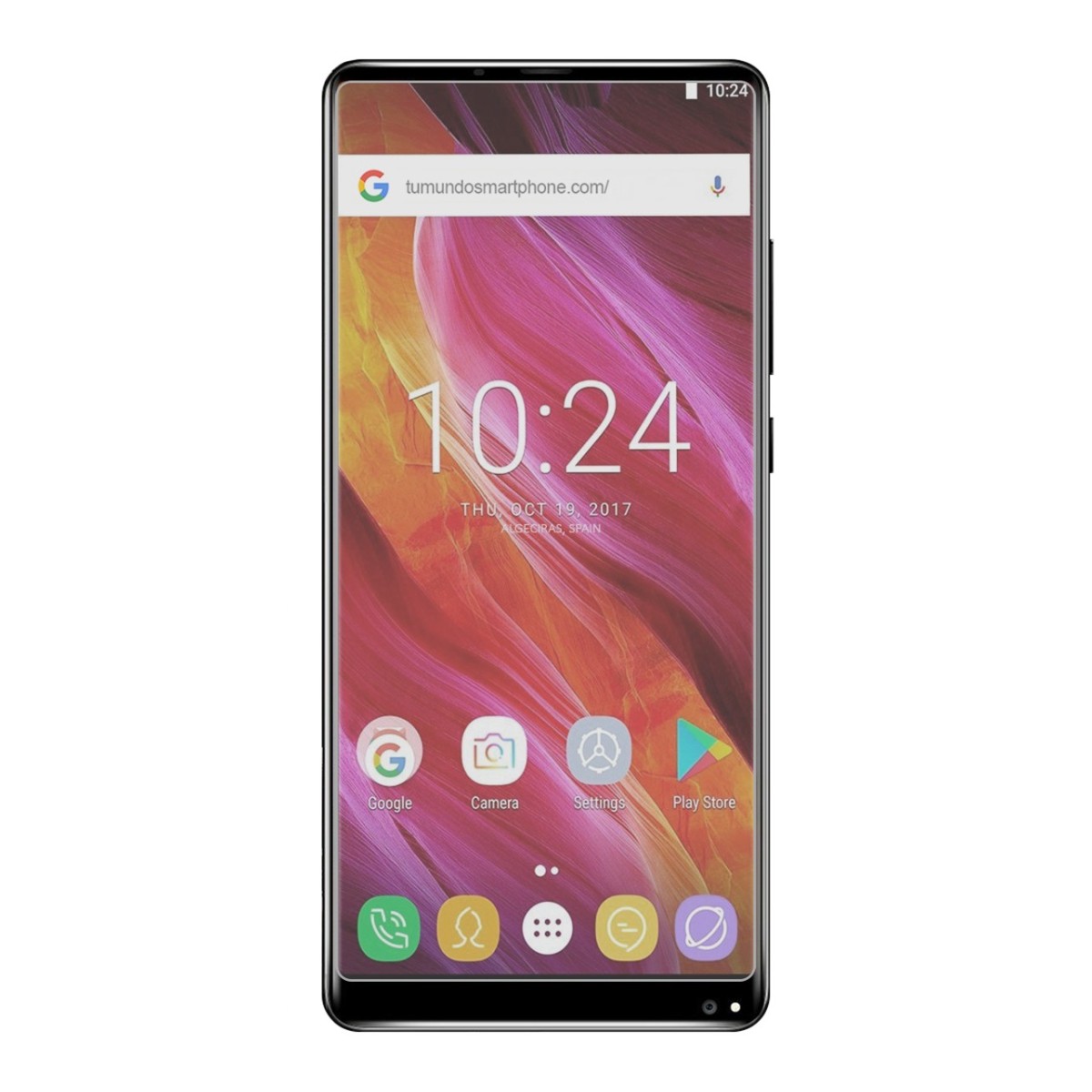 Protector Cristal Templado para Oukitel Mix 2 Vidrio