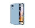 Funda Silicona Líquida Ultra Suave para Xiaomi POCO M5s Color Azul