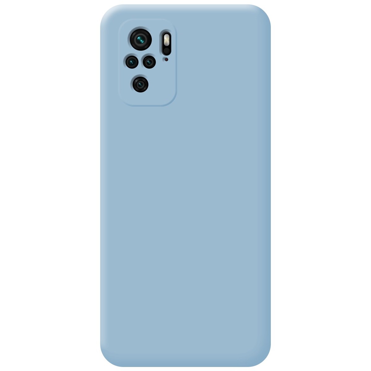 Funda Silicona Líquida Ultra Suave para Xiaomi POCO M5s Color Azul