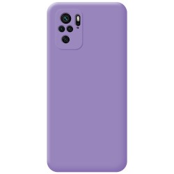 Funda Silicona Líquida Ultra Suave para Xiaomi POCO M5s Color Morada