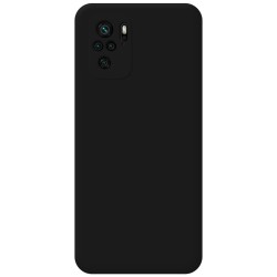 Funda Silicona Líquida Ultra Suave para Xiaomi POCO M5s Color Negra 2