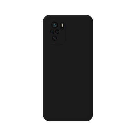 Funda Silicona Líquida Ultra Suave para Xiaomi POCO M5s Color Negra