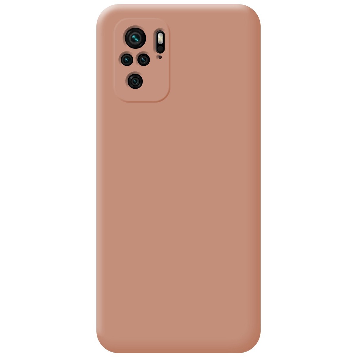 Funda Silicona Líquida Ultra Suave para Xiaomi POCO M5s Color Rosa