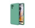 Funda Silicona Líquida Ultra Suave para Xiaomi POCO M5s Color Verde