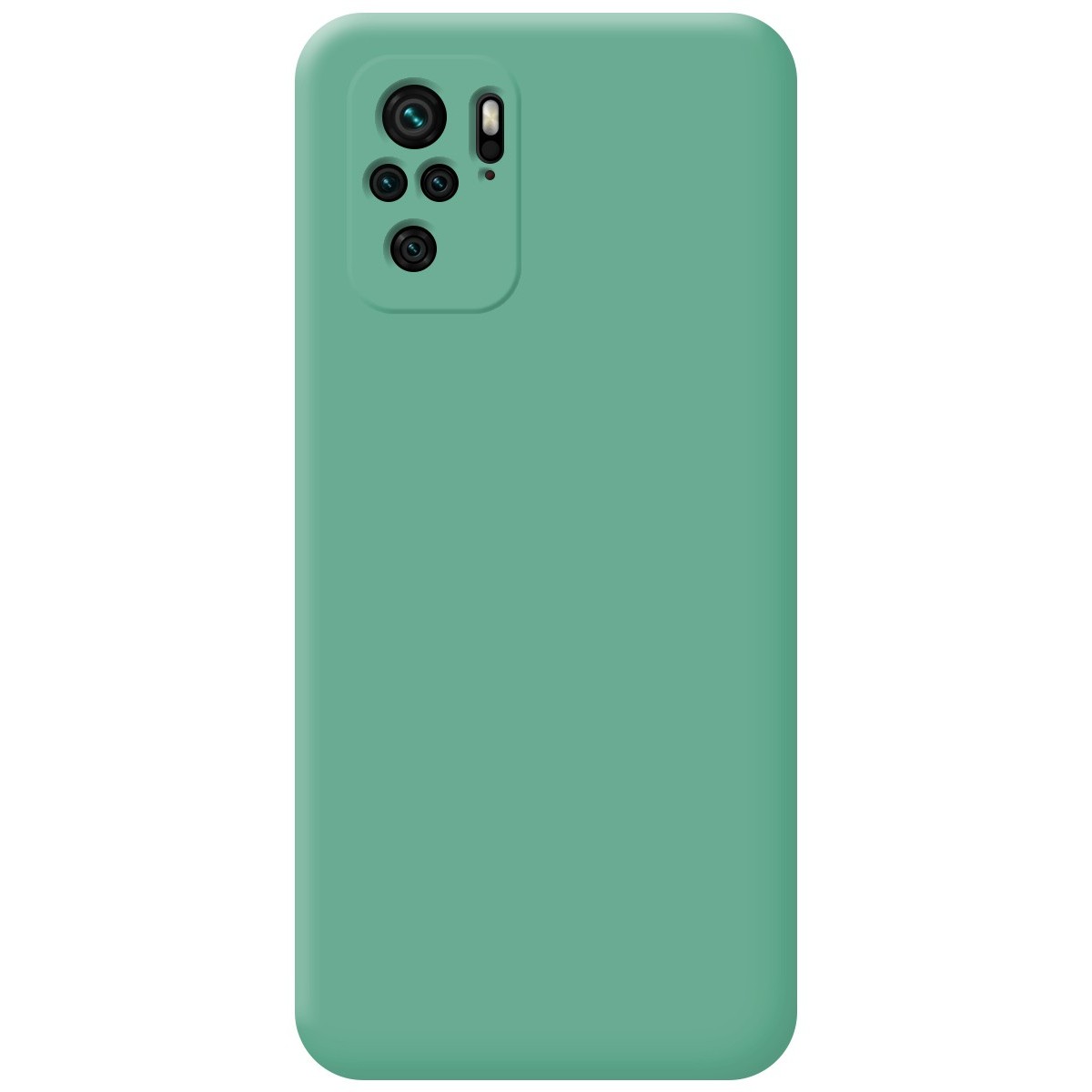 Funda Silicona Líquida Ultra Suave para Xiaomi POCO M5s Color Verde