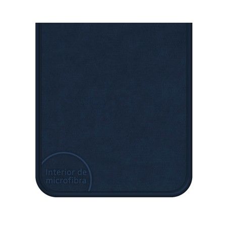 Funda Silicona Líquida Ultra Suave con Anillo para Xiaomi POCO M5s Color Azul