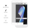Protector Cristal Templado Frontal Completo Blanco para Bq Aquaris V Plus / Vs Plus Vidrio