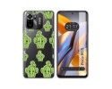 Funda Silicona Transparente para Xiaomi POCO M5s diseño Cactus Dibujos