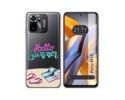 Funda Silicona Transparente para Xiaomi POCO M5s diseño Summer Dibujos