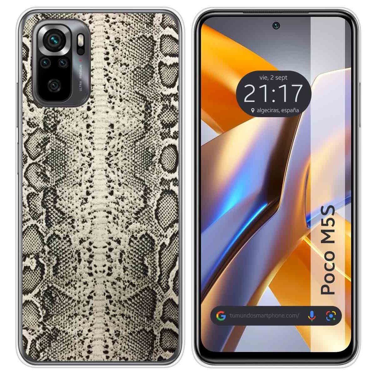 Funda Silicona para Xiaomi POCO M5s diseño Animal 01 Dibujos