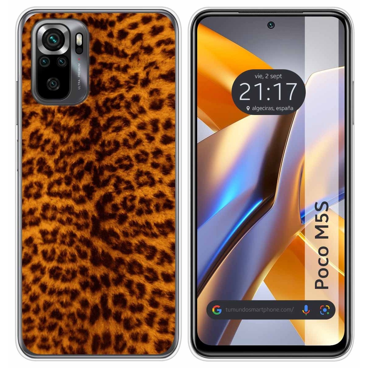 Funda Silicona para Xiaomi POCO M5s diseño Animal 03 Dibujos