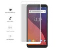 Protector Cristal Templado Frontal Completo Blanco para Wiko View  Vidrio