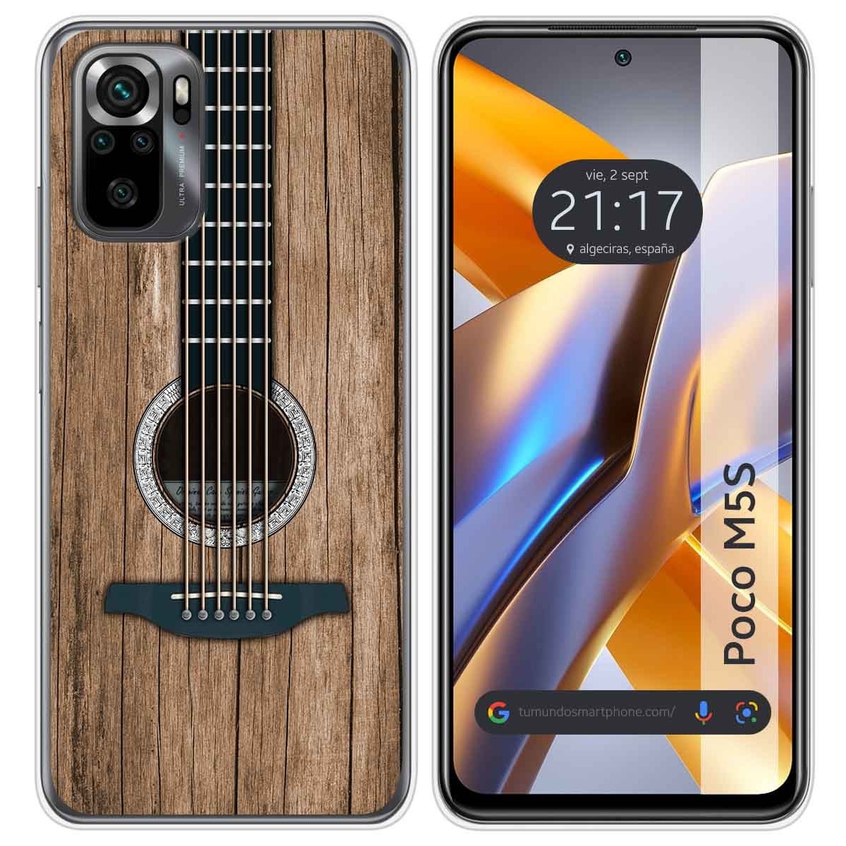 Funda Silicona para Xiaomi POCO M5s diseño Madera 11 Dibujos