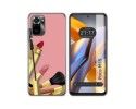 Funda Silicona para Xiaomi POCO M5s diseño Brochas Dibujos