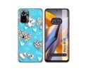 Funda Silicona para Xiaomi POCO M5s diseño Mariposas Dibujos