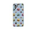 Funda Silicona Líquida Azul para Xiaomi POCO M5s diseño Catrina Dibujos