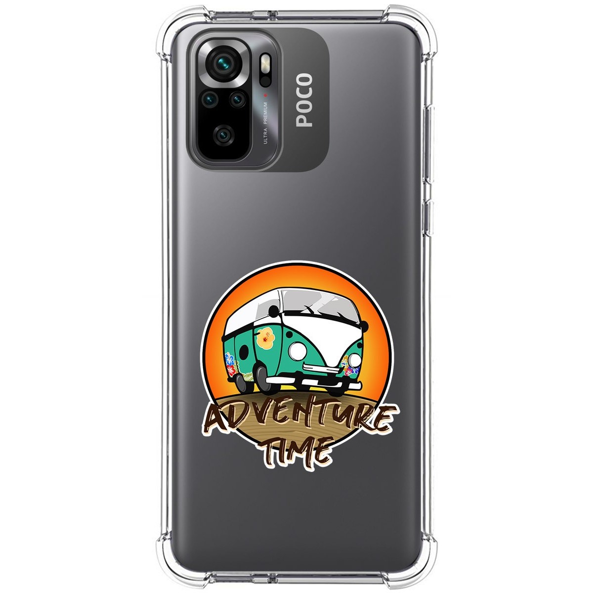 Funda Silicona Antigolpes para Xiaomi POCO M5s diseño Adventure Time Dibujos