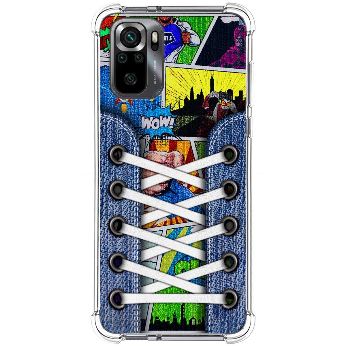 Funda Silicona Antigolpes para Xiaomi POCO M5s diseño Zapatillas 14 Dibujos