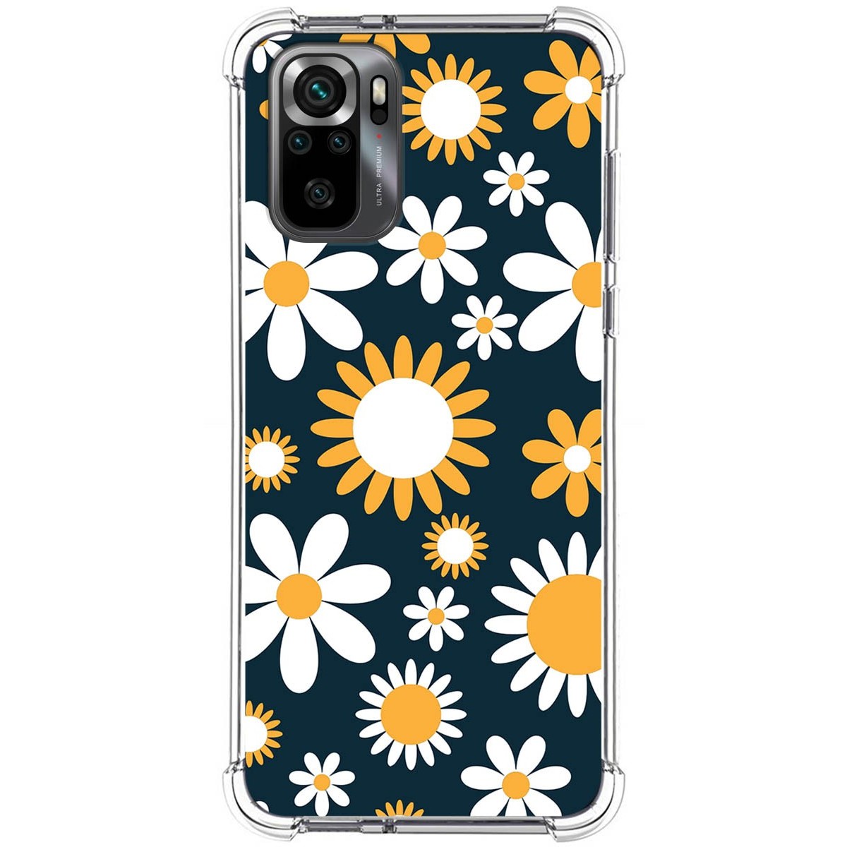 Funda Silicona Antigolpes para Xiaomi POCO M5s diseño Flores 08 Dibujos