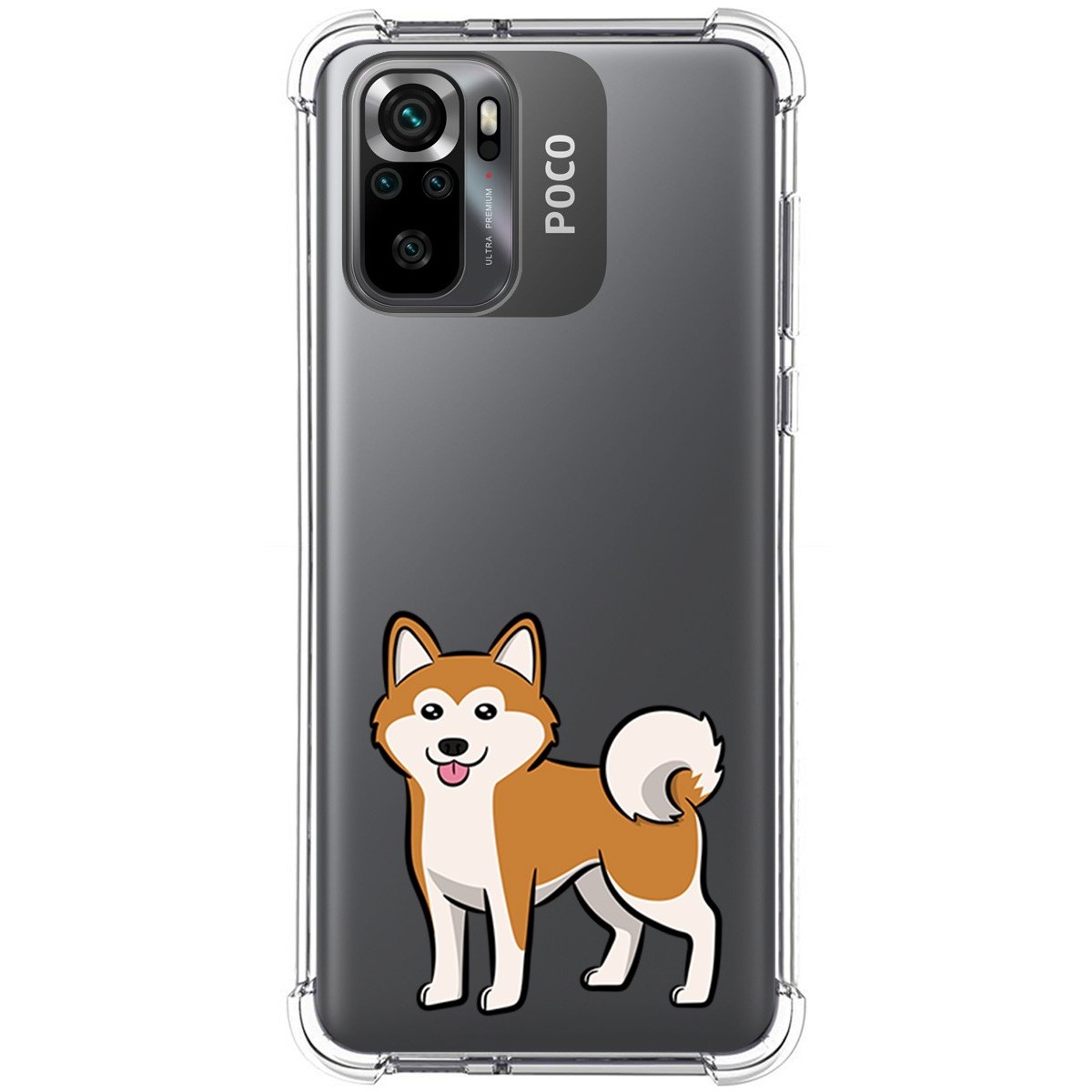 Funda Silicona Antigolpes para Xiaomi POCO M5s diseño Perros 02 Dibujos