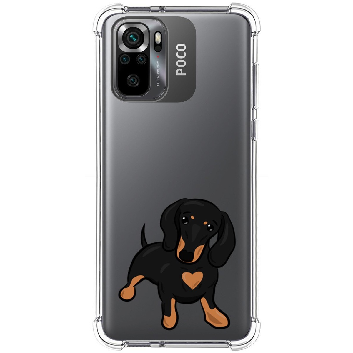 Funda Silicona Antigolpes para Xiaomi POCO M5s diseño Perros 04 Dibujos
