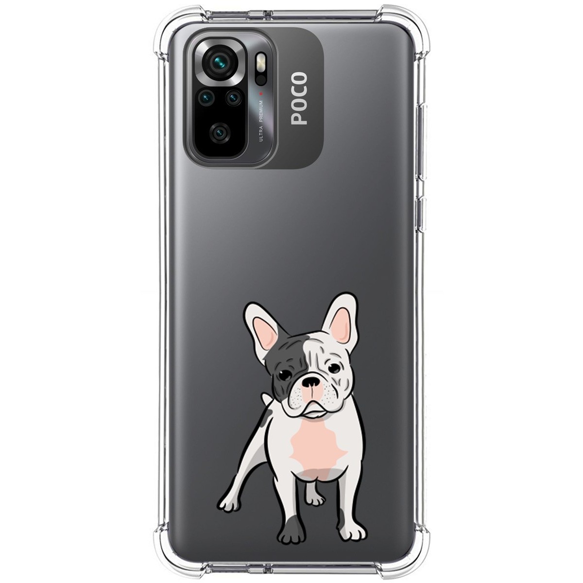 Funda Silicona Antigolpes para Xiaomi POCO M5s diseño Perros 06 Dibujos
