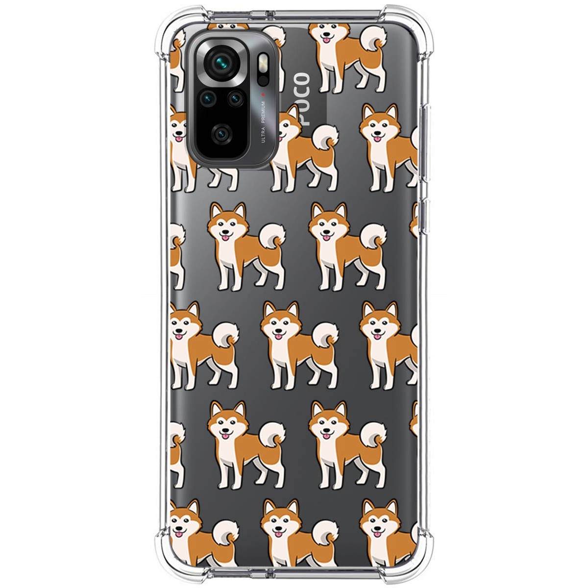 Funda Silicona Antigolpes para Xiaomi POCO M5s diseño Perros 08 Dibujos