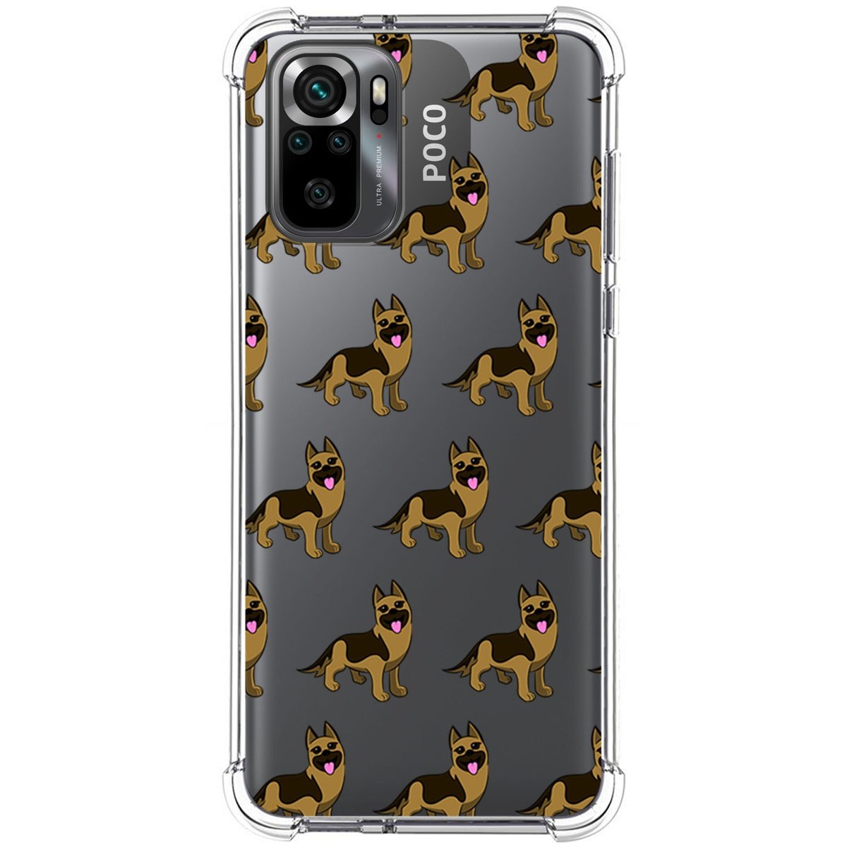 Funda Silicona Antigolpes para Xiaomi POCO M5s diseño Perros 09 Dibujos